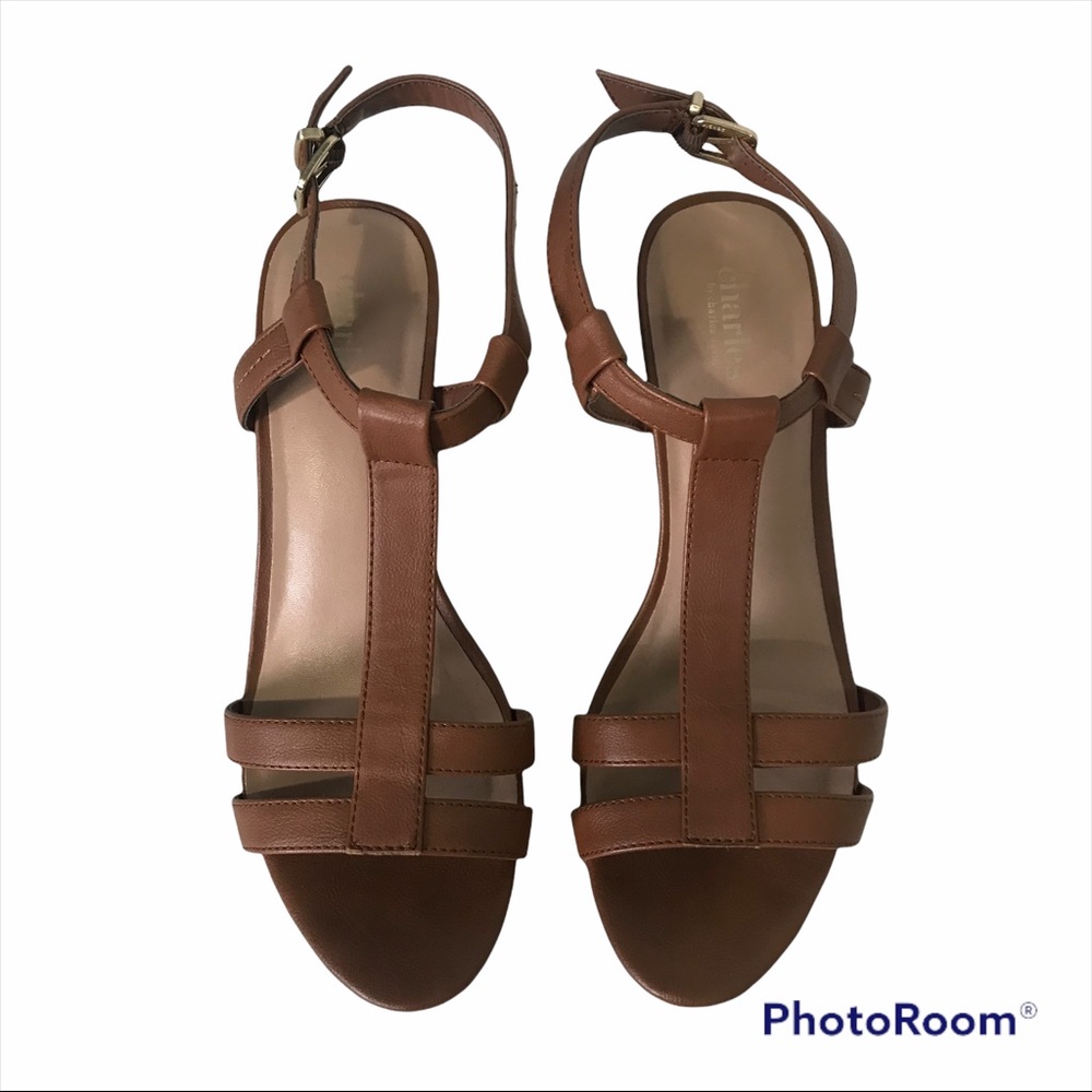 Charles David Size 9 Sandal Ankle Strap - Picture 4 of 12